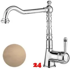 AQUA CUCINA® Küchenarmatur Deco Laguna 1080-BR Einhebelmischer Bronze PVD mit Festauslauf schwenkbar Nostalgieoptik AQUA CUCINA® Küchenarmatur Deco Laguna 1080-BR Einhebelmischer Bronze PVD mit Festauslauf schwenkbar Nostalgieoptik