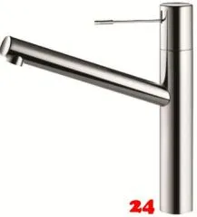 KWC Kchenarmatur Ono 10.151.023.000FL Einhebelmischer Chrom mit Festauslauf Bedienhebel aus Medizinstahl (121794)