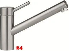 KWC Kchenarmatur Inox 10.271.023.700FL Einhebelmischer Edelstahl massiv mit Festauslauf (121501)
