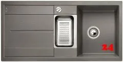 BLANCO Küchenspüle Metra 6 S Silgranit® PuraDur®II Granitspüle / Einbauspüle mit Drehknopfventil BLANCO Küchenspüle Metra 6 S Silgranit® PuraDur®II Granitspüle / Einbauspüle mit Drehknopfventil