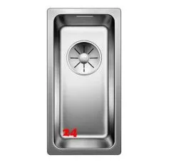 BLANCO Kchensple Andano 180-IF Edelstahlsple / Einbausple Flachrand mit Ablaufsystem InFino und Handbettigung