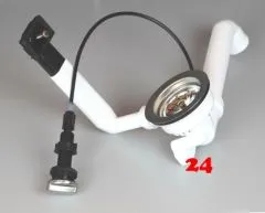 BERNUS AG 1 BEX 3 1/2" mit Excenter berlauf rechteckig Siebkorb als Drehknopfventil