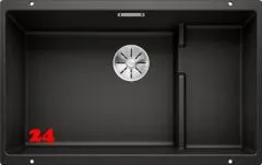 BLANCO Subline 700-U Level Silgranit PuraDurII Granitsple / Unterbaubecken Ablaufsystem InFino mit Handbettigung