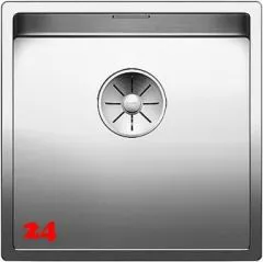 BLANCO Kchensple Claron 400-U Edelstahlsple / Unterbausple mit Ablaufsystem InFino und Handbettigung