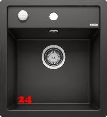 BLANCO Küchenspüle Dalago 45 F Silgranit® PuraDur®II Granitspüle Flächenbündig mit Hahnlochbank und Drehknopfventil BLANCO Küchenspüle Dalago 45 F Silgranit® PuraDur®II Granitspüle Flächenbündig mit Hahnlochbank und Drehknopfventil