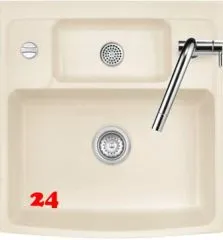 Systemceram KeraDomo CENTRA 60 BASIC Keramik Spülmodul / Spülstein in Standardfarben Arbeitsplattentiefe bis 750mm Systemceram KeraDomo CENTRA 60 BASIC Keramik Spülmodul / Spülstein in Standardfarben Arbeitsplattentiefe bis 750mm