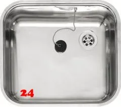 REGINOX Küchenspüle L18 4035 SK 10cm Einbauspüle Edelstahl 3 in 1 mit Flachrand OHNE Überlauf Barrierefrei REGINOX Küchenspüle L18 4035 SK 10cm Einbauspüle Edelstahl 3 in 1 mit Flachrand OHNE Überlauf Barrierefrei
