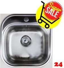 ✅ BERNUS Stylon 45 Einbausple / Edelstahlsple Siebkorb als Stopfenventil