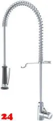 KWC Gastro CR 24.501.130.000-SB Einhebelmischer Gastroarmatur mit Pendelbrause fr die Profikche (121273)
