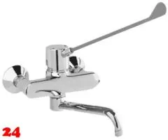 KWC Gastro CR K.24.62.14.000B91-A300-WA Wandmischer Gastroarmatur Hebel lang fr die Profikche (115401)