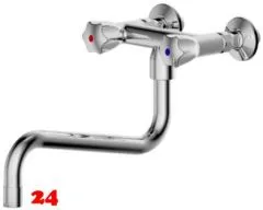 KWC Gastro CR K.24.42.13.000C86-A300-WA Zweigriffmischer Gewerbe Wandarmatur fr die Profikche (124036)