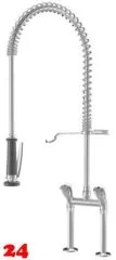 KWC Gastro CR K.24.42.62.000C71-SB Zweigriffmischer Gewerbe mit Pendelbrause fr die Profikche (100964)
