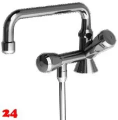 KWC Kuri Thekenarmatur CR TA100.100C Standventil Gastro- / Gewerbearmatur fr die Profikche (100.100C)