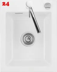 Systemceram KeraDomo MERA 39-PREMIUM Keramikspüle / Einbauspüle in Sonderfarben für die Küche Systemceram KeraDomo MERA 39-PREMIUM Keramikspüle / Einbauspüle in Sonderfarben für die Küche