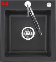 Systemceram KeraDomo MERA 46-BASIC-FL Keramikspüle / Einbauspüle für die flächenbündige Montage Systemceram KeraDomo MERA 46-BASIC-FL Keramikspüle / Einbauspüle für die flächenbündige Montage