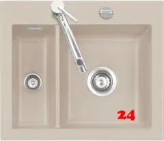 Systemceram KeraDomo MERA 60-PREMIUM-FL Keramikspüle / Einbauspüle für die flächenbündige Montage Systemceram KeraDomo MERA 60-PREMIUM-FL Keramikspüle / Einbauspüle für die flächenbündige Montage