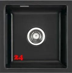 Systemceram KeraDomo MERA 40 U BASIC Keramikspüle / Unterbauspüle in Standardfarben für die Küche Systemceram KeraDomo MERA 40 U BASIC Keramikspüle / Unterbauspüle in Standardfarben für die Küche