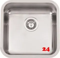 REGINOX Clean & Care IB 4040 (L) KG-CC (316) Einbauspüle Edelstahl mit Flachrand 3 in 1 ohne Überlauf medizinischer Bereich REGINOX Clean & Care IB 4040 (L) KG-CC (316) Einbauspüle Edelstahl mit Flachrand 3 in 1 ohne Überlauf medizinischer Bereich