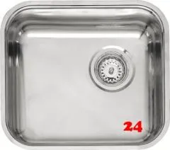 REGINOX Clean & Care L18 4035 KG-CC Einbauspüle Edelstahl mit Flachrand 3 in 1 ohne Überlauf medizinischer Bereich REGINOX Clean & Care L18 4035 KG-CC Einbauspüle Edelstahl mit Flachrand 3 in 1 ohne Überlauf medizinischer Bereich