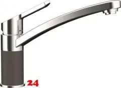 SCHOCK Küchenarmatur SC-90 Cristalite® Basic Line Einhebelmischer Festauslauf 360° schwenkbarer Auslauf mit Materialhülse SCHOCK Küchenarmatur SC-90 Cristalite® Basic Line Einhebelmischer Festauslauf 360° schwenkbarer Auslauf mit Materialhülse