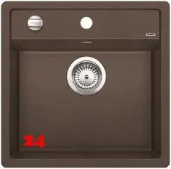 BLANCO Küchenspüle Dalago 5 F Silgranit® PuraDur®II Granitspüle Flächenbündig mit Hahnlochbank und Drehknopfventil BLANCO Küchenspüle Dalago 5 F Silgranit® PuraDur®II Granitspüle Flächenbündig mit Hahnlochbank und Drehknopfventil