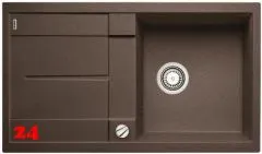 BLANCO Küchenspüle Metra 5 S-F Silgranit® PuraDur®II Granitspüle Flächenbündig mit Drehknopfventil BLANCO Küchenspüle Metra 5 S-F Silgranit® PuraDur®II Granitspüle Flächenbündig mit Drehknopfventil