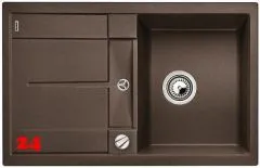 10062; BLANCO Küchenspüle Metra 45 S-F Silgranit® PuraDur®II Granitspüle Flächenbündig mit Drehknopfventil 10062; BLANCO Küchenspüle Metra 45 S-F Silgranit® PuraDur®II Granitspüle Flächenbündig mit Drehknopfventil