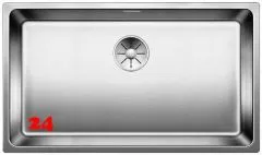 BLANCO Kchensple Andano 700-U Edelstahlsple / Unterbaubecken mit Ablaufsystem InFino und Handbettigung