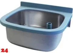 KWC PROFESSIONAL Sirius Wandausgussbecken BS301N Ausgussbecken fr Wandmontage ohne Klapprost