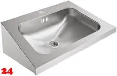 KWC PROFESSIONAL Anima Einzelwaschtisch WT500A-M für Wandmontage fugenlos eingeschweißtes Becken mit Armaturenbohrung Ø 35mm KWC PROFESSIONAL Anima Einzelwaschtisch WT500A-M für Wandmontage fugenlos eingeschweißtes Becken mit Armaturenbohrung Ø 35mm