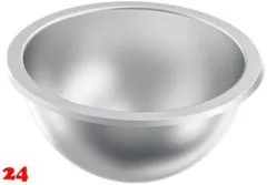 KWC PROFESSIONAL Rondo Rundbecken RNDX200 Einbau-/ Unterbaubecken seidenmatt ohne berlauf