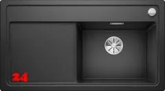 BLANCO Zenar 5 S Silgranit PuraDurII Granitsple / Einbausple Ablaufsystem InFino mit Drehknopfventil