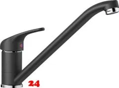 BLANCO Kchenarmatur Daras Silgranit-Look Einhebelmischer mit Festauslauf 360 schwenkbarer Auslauf