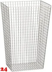 KWC PROFESSIONAL Papierkorb CHRX608 (31) Freistehend oder für Wandmontage zirka 31 Liter KWC PROFESSIONAL Papierkorb CHRX608 (31) Freistehend oder für Wandmontage zirka 31 Liter