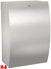 KWC PROFESSIONAL Stratos Hygieneabfallbehlter STR611 fr die Aufputzmontage ohne Nachfllmedien
