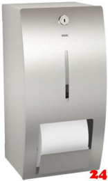 KWC PROFESSIONAL Stratos WC-Rollenhalter STRX671L für die Aufputzmontage
