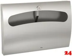 KWC PROFESSIONAL Stratos WC-Sitzpapierspender STRX680 fr die Aufputzmontage fr KWC-Sitzpapier