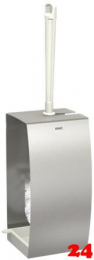 KWC PROFESSIONAL Stratos WC-Brstenhalter STRX687 fr die Aufputzmontage inklusive Brste