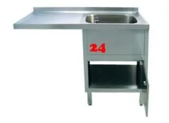 AfG Splcenter (1400x700) auf Unterbau VSCA147R-BR Gewerbesple mit verschweitem Untergestell