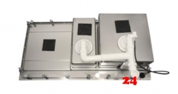 BLANCO Ablaufgarnitur 2 x 3,5'' mit Bowdenzug C-overflow modernes Sieb Ablaufgarnitur Komplett Serie: Divon (225083) +ZK (221339)