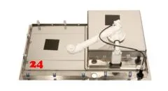 BLANCO Ablaufgarnitur 1 x 3,5'' mit Ablauffernbedienung C-overflow modernes Sieb Ablaufgarnitur Komplett Serie: Divon II (231039)