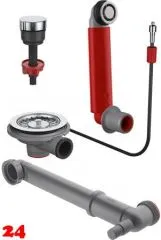 FRANKE Ablaufgarnitur 1x 3,5" mit Ablauffernbedienung 1x 3,5" Excenter Siebkörbchen 1x Überlauf rund Serie: Basis, Impact, Maris, Pebel (1120687564) FRANKE Ablaufgarnitur 1x 3,5" mit Ablauffernbedienung 1x 3,5" Excenter Siebkörbchen 1x Überlauf rund Serie: Basis, Impact, Maris, Pebel (1120687564)