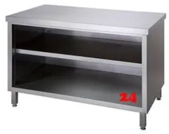 AfG Arbeitsschrank vorn offen (B700xT600) ASO076 verschweißte Ausführung Arbeitsplatte 4-Seitig mit Tropfkante AfG Arbeitsschrank vorn offen (B700xT600) ASO076 verschweißte Ausführung Arbeitsplatte 4-Seitig mit Tropfkante