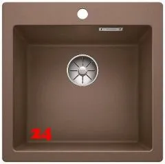 BLANCO Küchenspüle Pleon 5 Silgranit® PuraDur®II Granitspüle / Einbauspüle Ablaufsystem InFino mit Drehknopfventil BLANCO Küchenspüle Pleon 5 Silgranit® PuraDur®II Granitspüle / Einbauspüle Ablaufsystem InFino mit Drehknopfventil