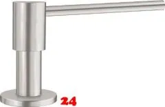 BLANCO Seifenspender Piona Edelstahl Seidenmatt Splmittelspender Dispenser bequeme Druckbettigung von oben