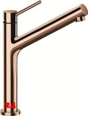 SCHOCK Kchenarmatur Dion Copper Einhebelmischer Oberflche: Kupferfarben mit Festauslauf 120 schwenkbarer Auslauf