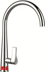 SCHOCK Kchenarmatur Gota Chrom Einhebelmischer mit Festauslauf 360 schwenkbarer Auslauf