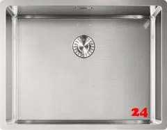 FRANKE Kchensple Box BXX 210/110-50 Edelstahlsple 3 in 1 (Einbau, Unterbau, Flchenbndig) Siebkorb als Stopfenventil