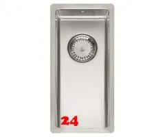 ✅ REGINOX Kchensple New York 18x40 (L) Comfort Einbausple Edelstahl 3 in 1 mit Flachrand Siebkorb als Stopfenventil