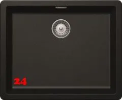 SCHOCK Kchensple Greenwich N-100L-FB Cristadur Nano-Granitsple flchenbndig mit Drehexcenter